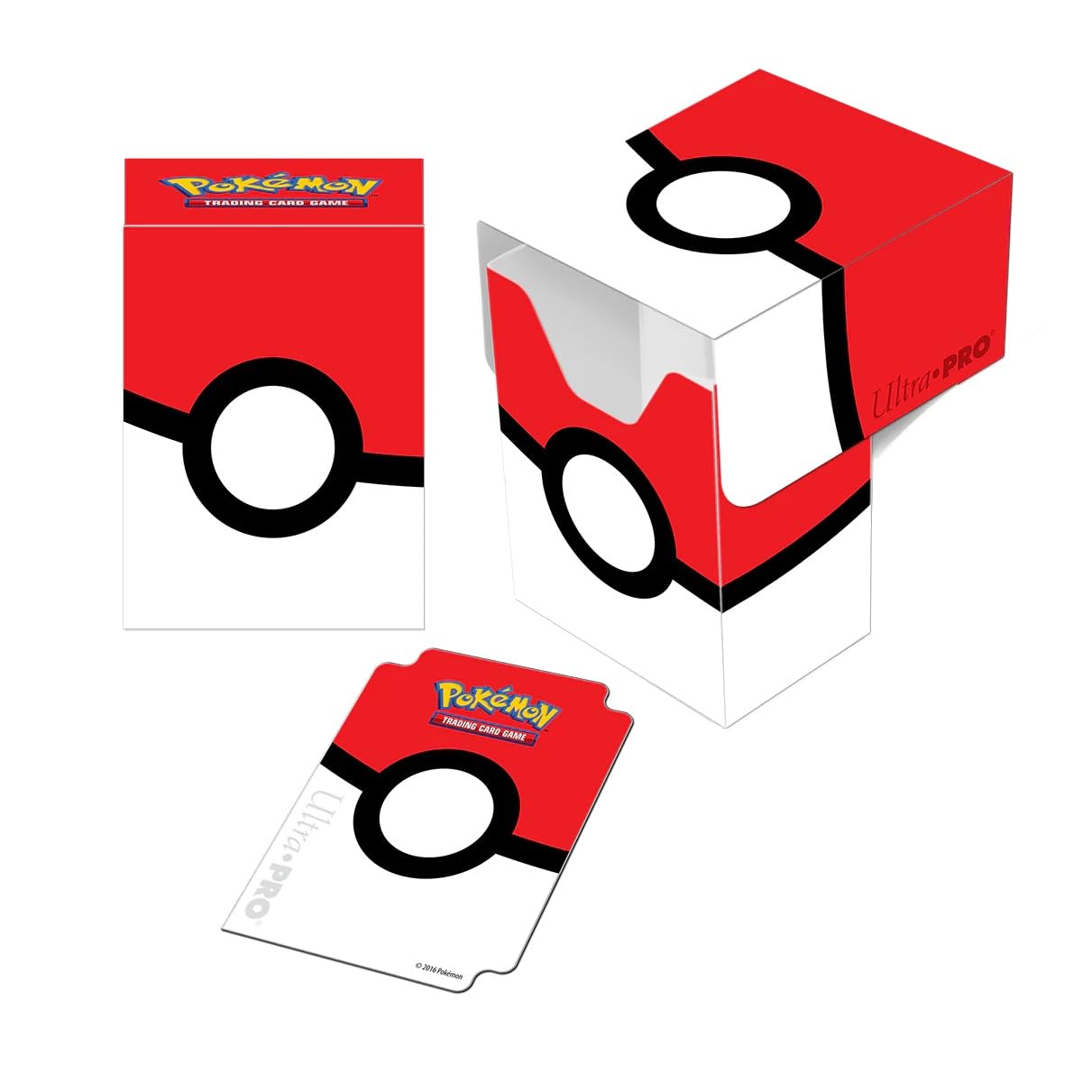 Pokémon TCG - Ultra Pro Deck Box Pokeball (Full-View)