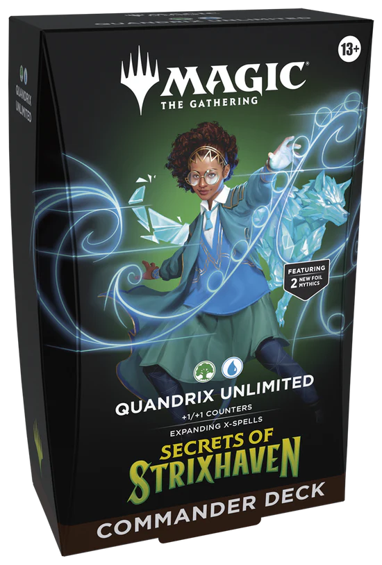 MTG - Secrets of Strixhaven Commander Deck Quandrix Unlimited - EN