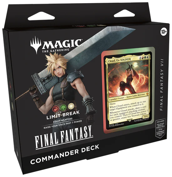 Commander Deck Final Fantasy VII — Limit Break | Magic: The Gathering