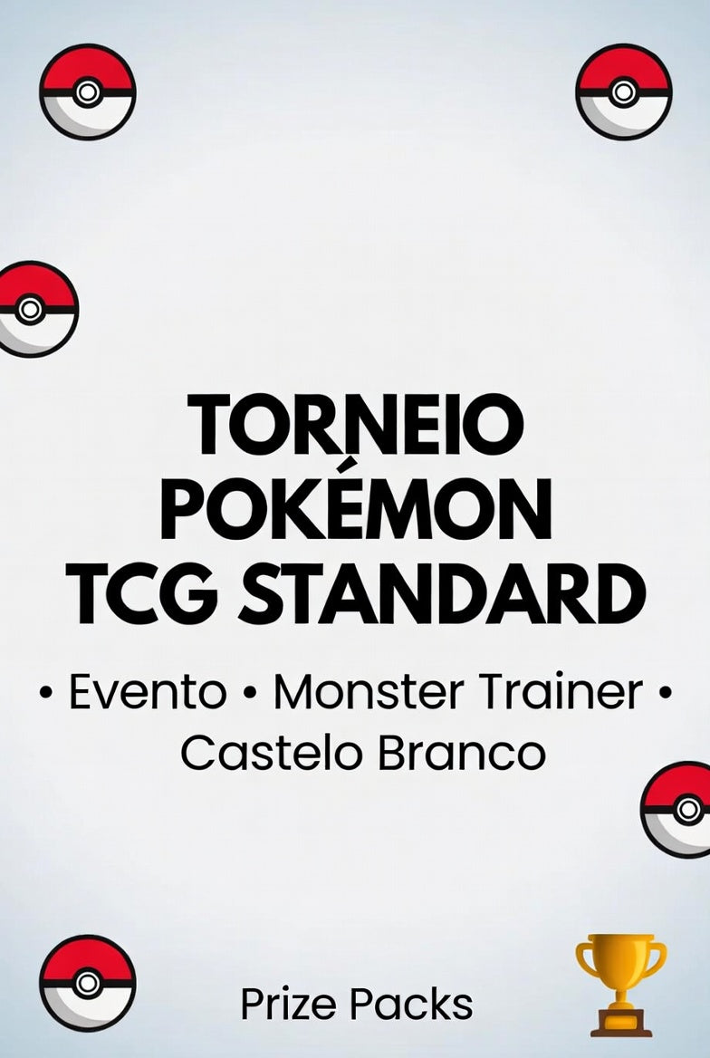 Inscrição: Torneio Pokémon TCG Standard — 13 de Junho 2026