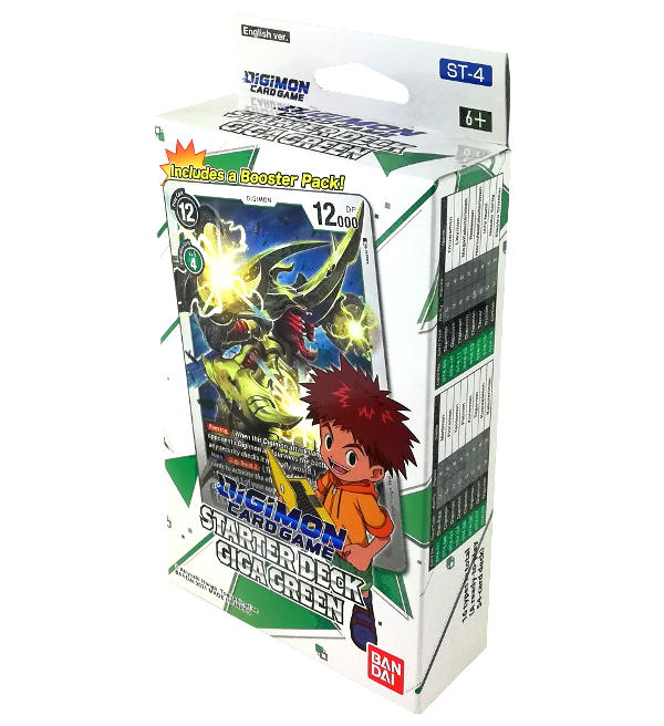 Digimon Card Game - Starter Deck Giga Green - ST-4 EN